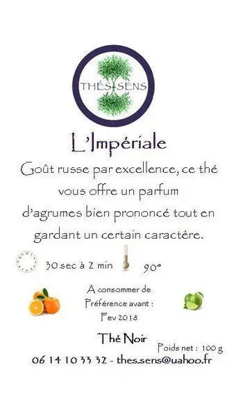 L'IMPERIALE (100grs)